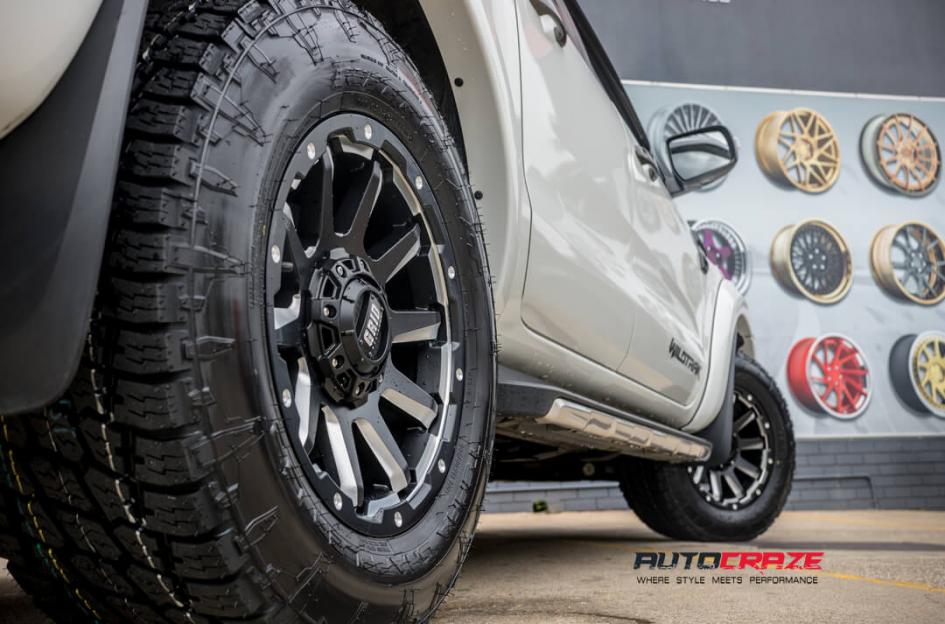 FORD RANGER GD05 MATTE BLACK MILLED ACCENTS